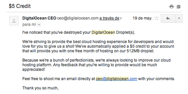 Petithacks   digitalocean zero droplets